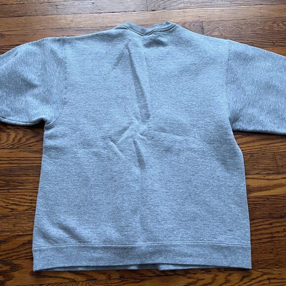 Pluma Outdoors Russell Athletics Men's M Blank Gray Crew Neck Sweatshirt Minimal - Picture 7 of 7